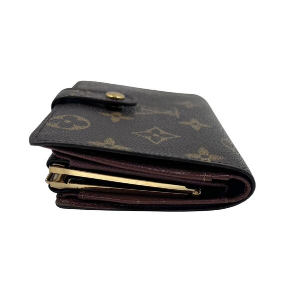 Louis Vuitton Monogram Classic Porte Monnaie Vennois Snap Button French Wallet - Picture 6 of 16